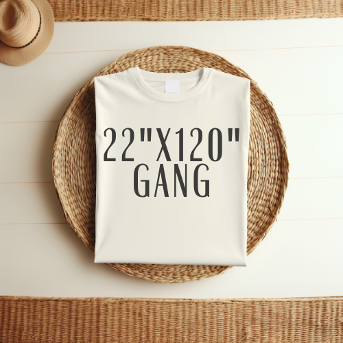 22" x 120" Gang Sheet Auto Generate Builder