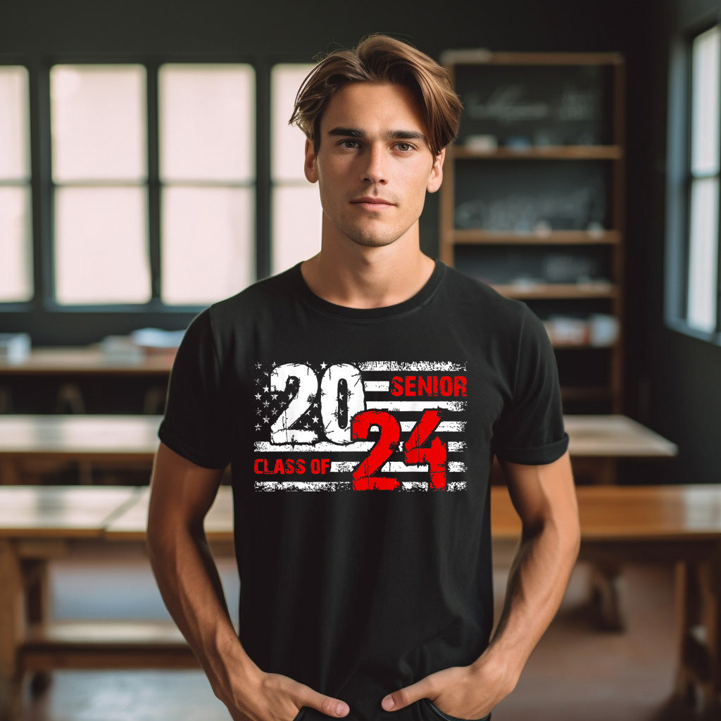 Senior 2024 (Black/Red)