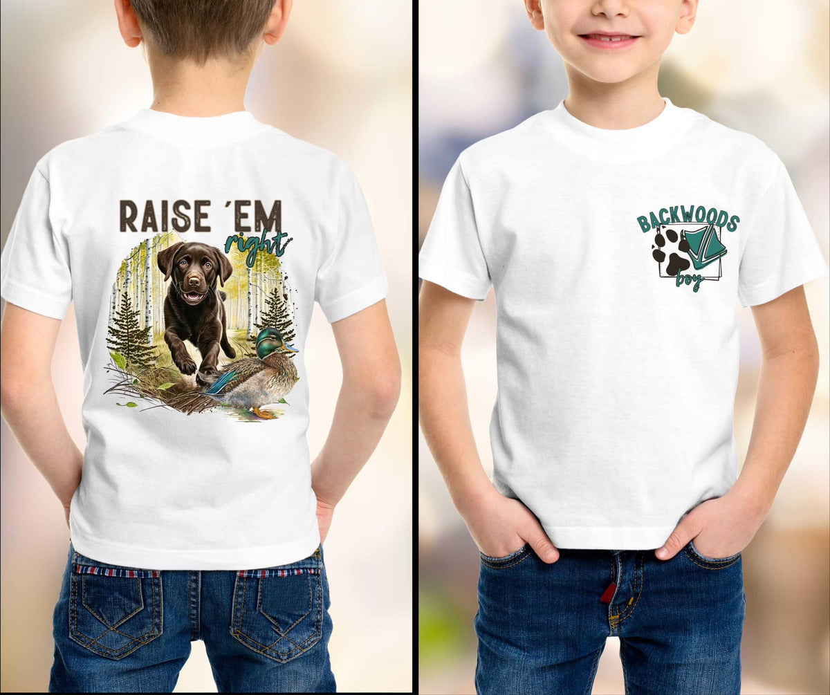 Raise'em Right Hunting Dog