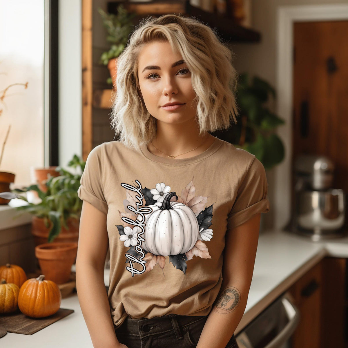 Thankful White Pumpkin