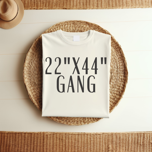 22" x 44" Build Your Own Gang Sheet