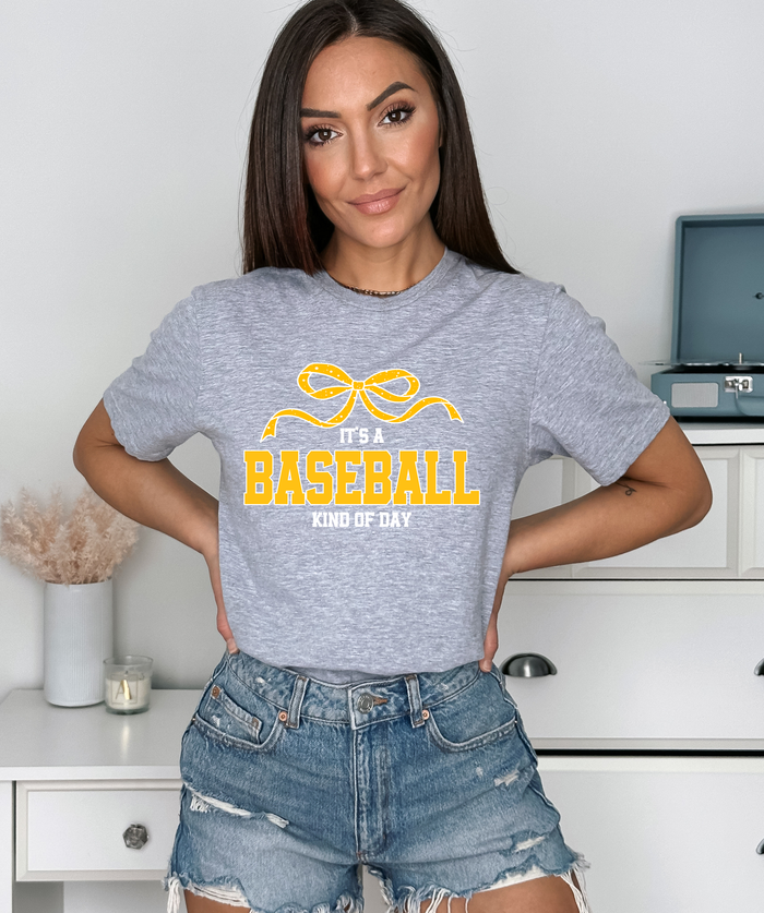 It's A Baseball Kind of Day Yellow