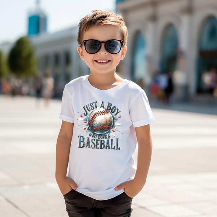 Just A Boy Who Loves Baseball