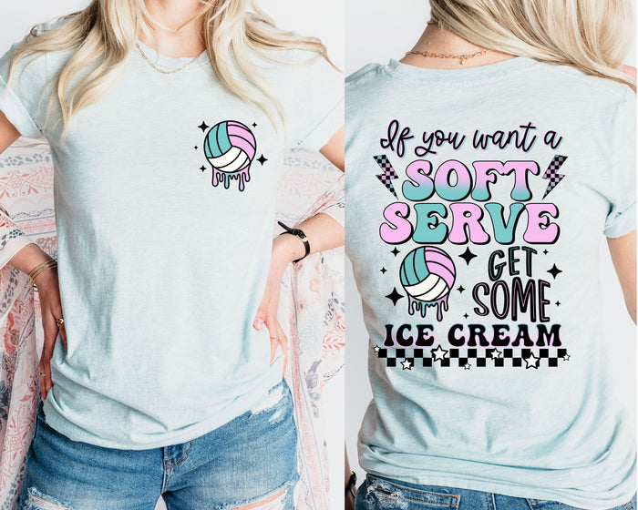 If You Want A Soft Serve Get Some Ice Cream