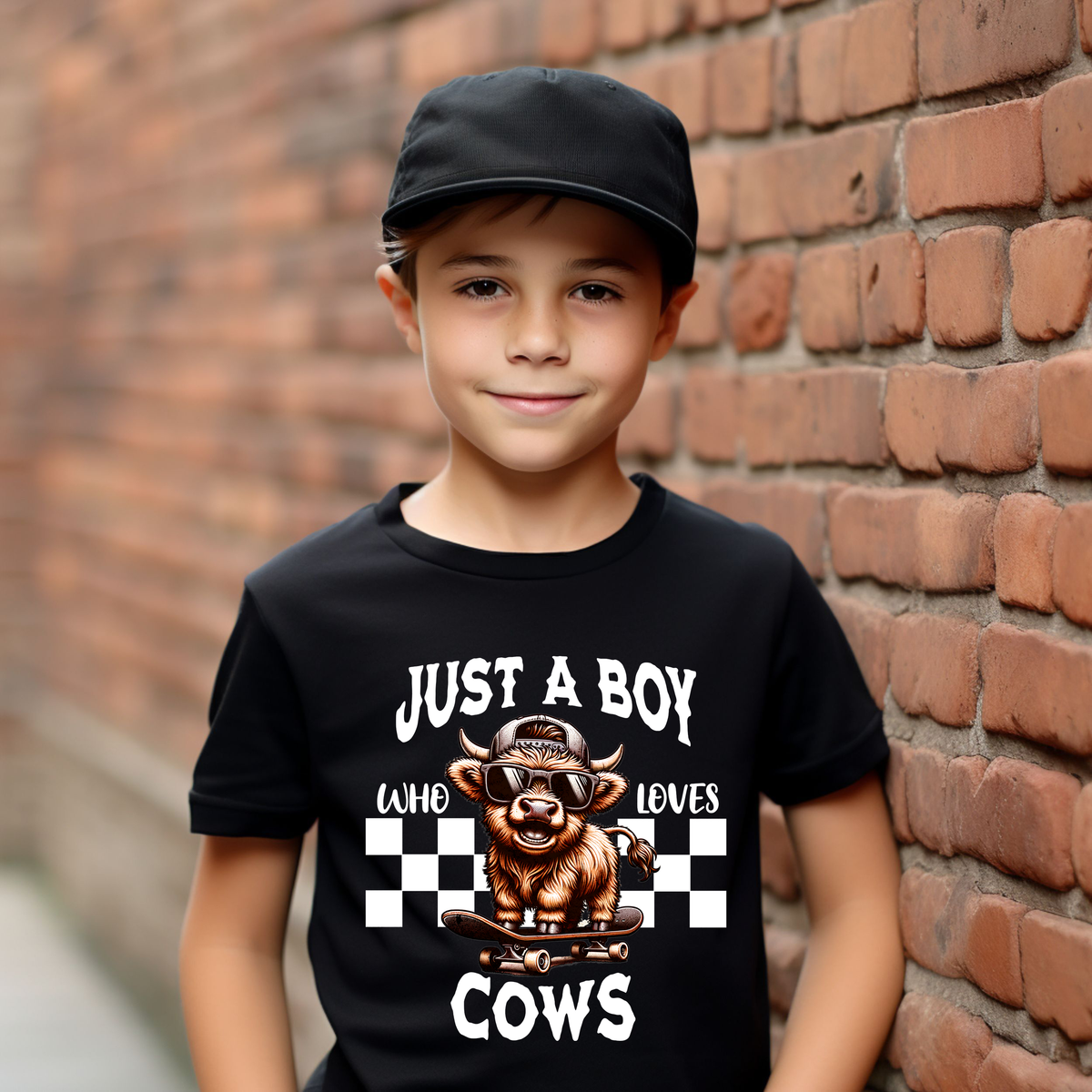 Just a Boy Who Loves Cows