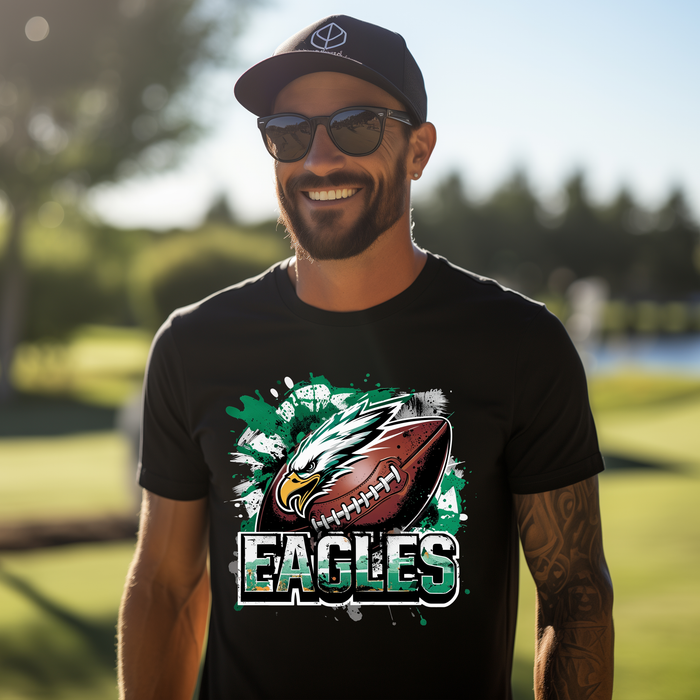 Eagles Football Splatter