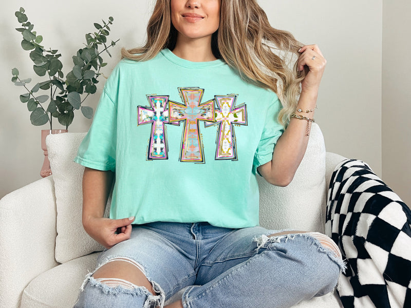 Watercolor Crosses