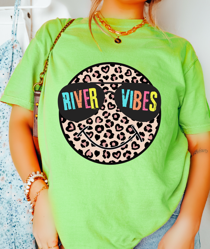 River Vibes Cheetah Smiley