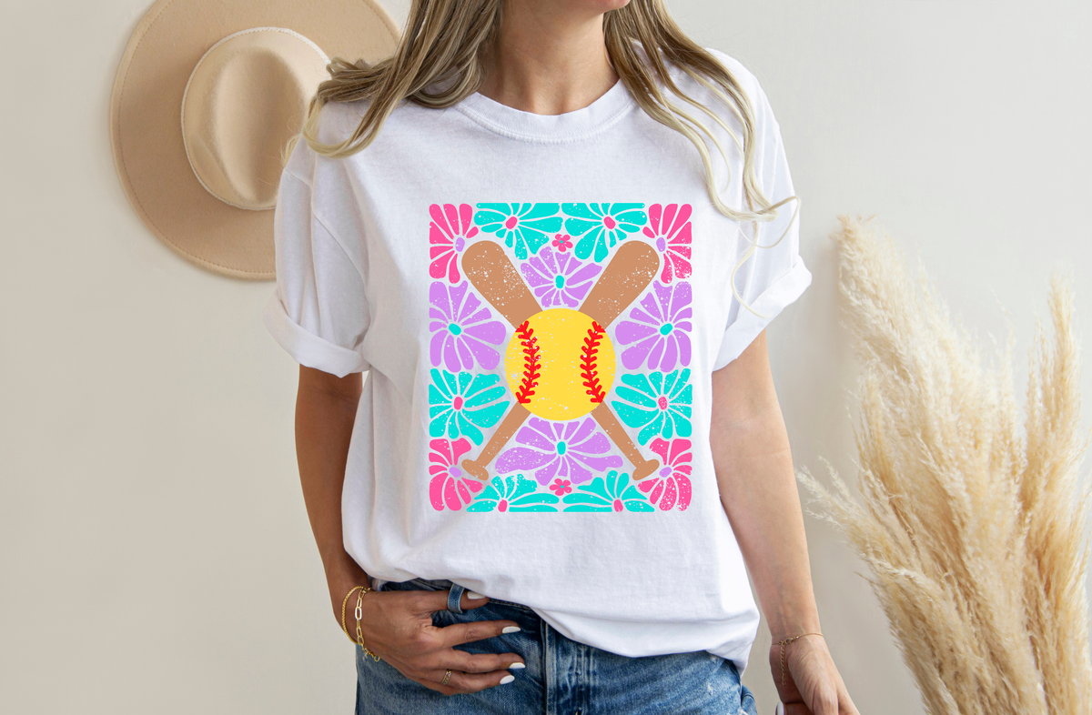 Bright Boho Softball