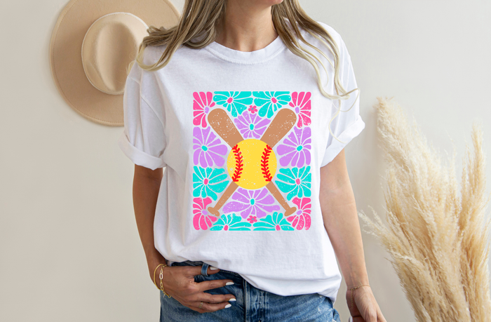 Bright Boho Softball