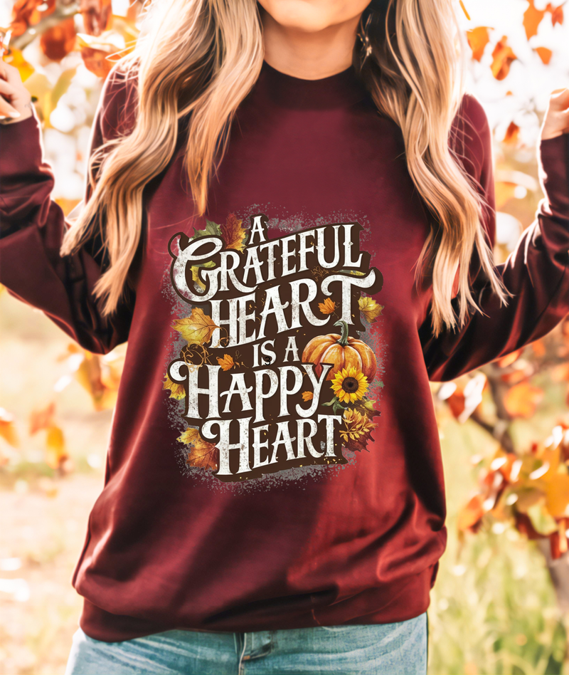 A Grateful Heart Is A Happy Heart