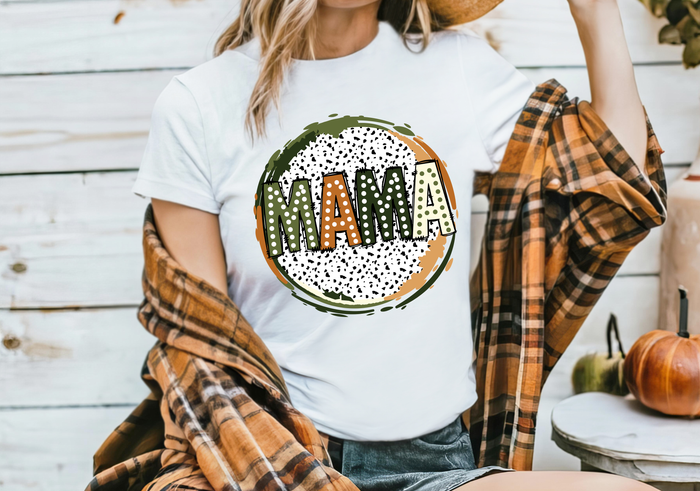 Fall Circle Mama