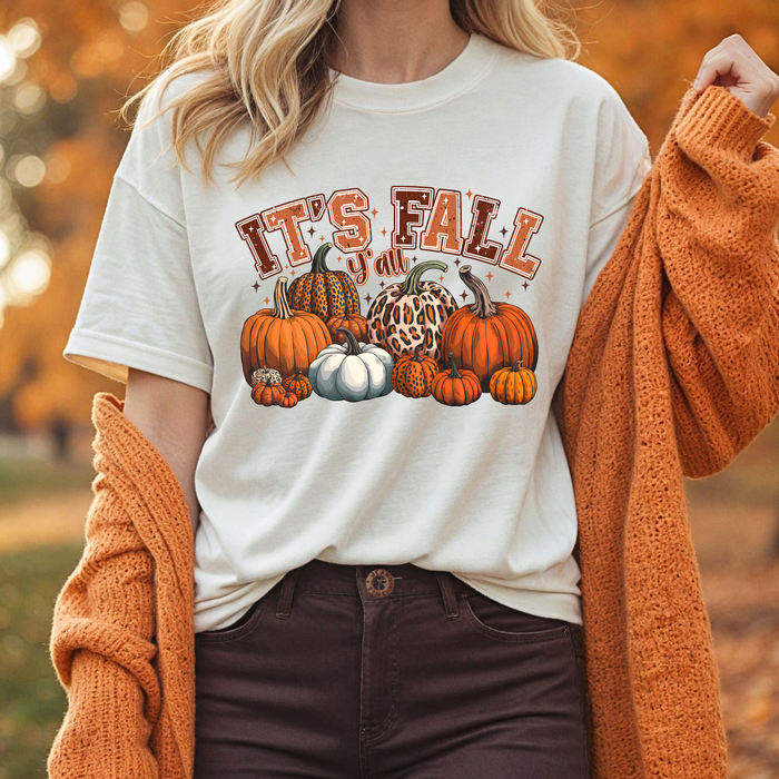 It's Fall Y'all Pumpkin Cluster