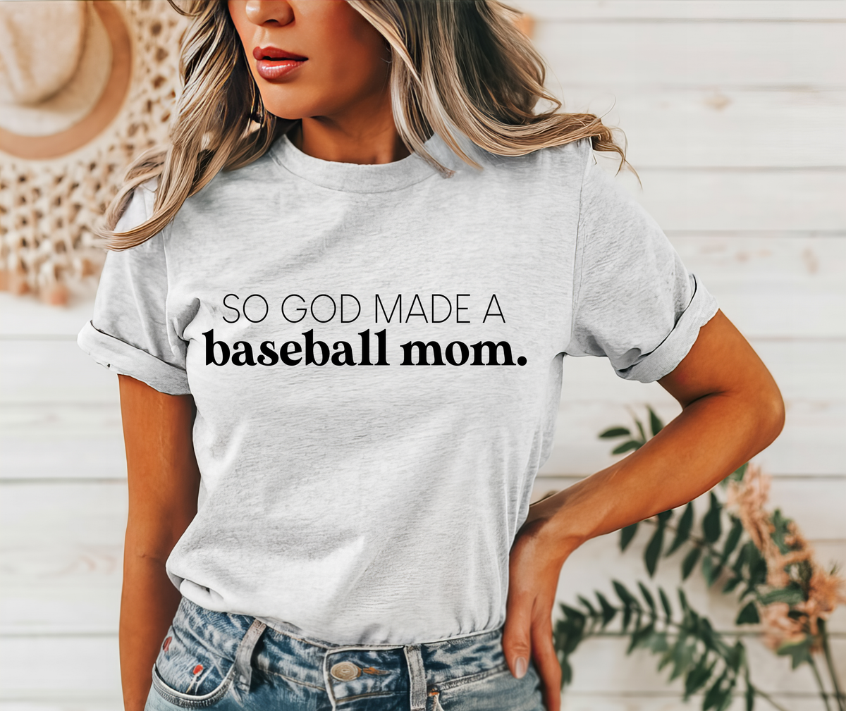 So God Made A Baseball Mom