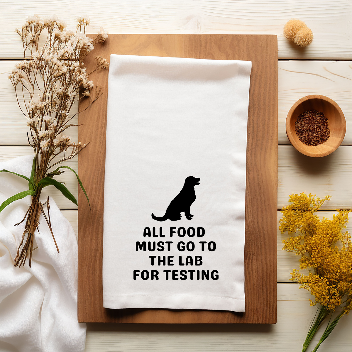 All Food Must Go To The Lab For Testing