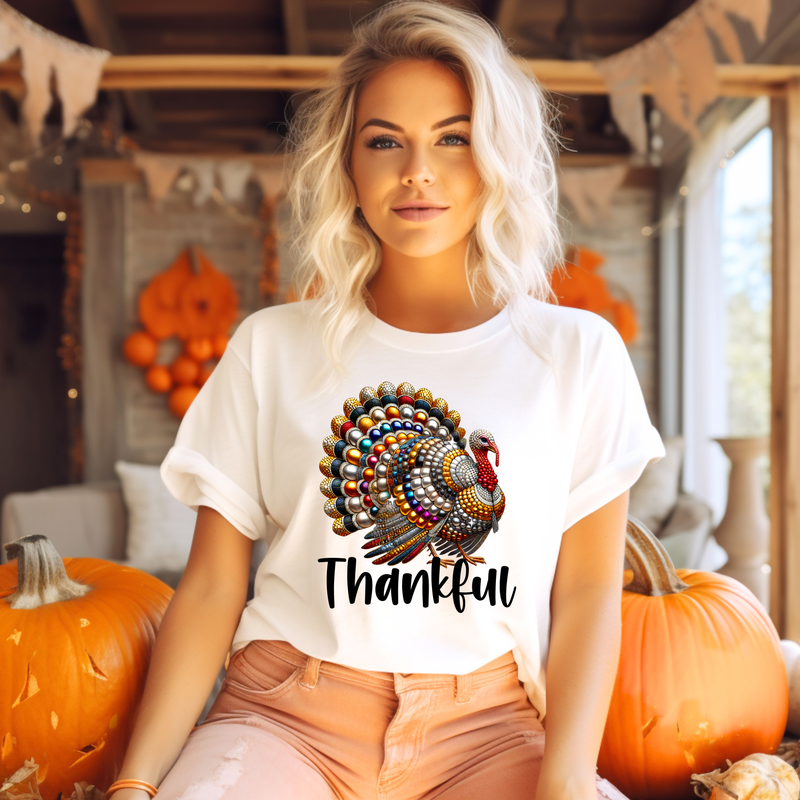 Jeweled Thankful Turkey