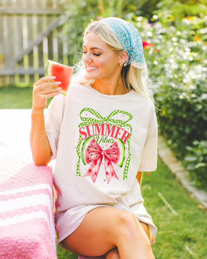 Summer Watermelon Bow