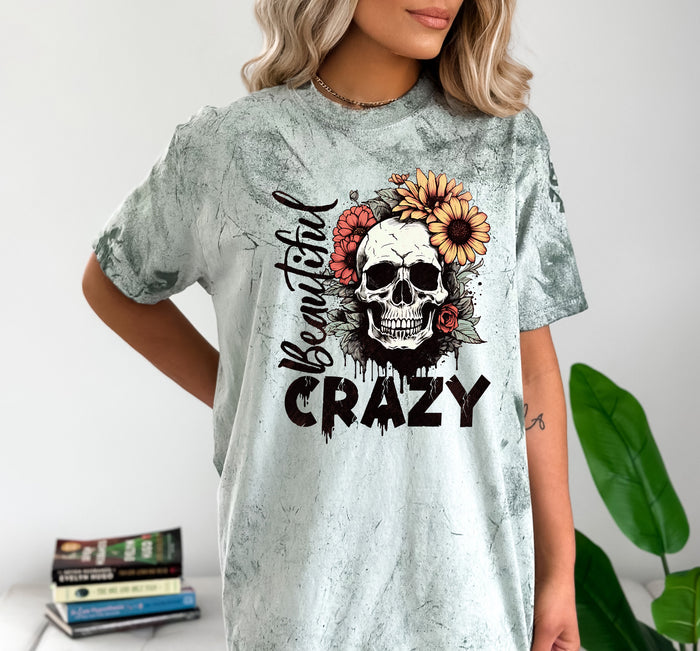 Beautiful Crazy Skull