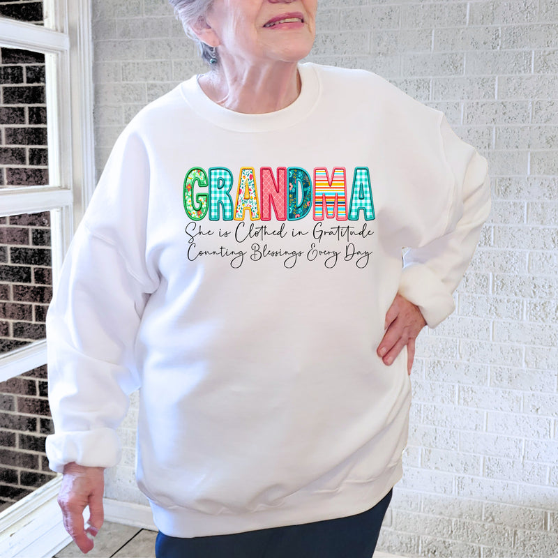 Grandma - She Is Clothed In Gratitude